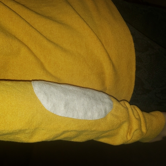 Banana Republic s zipper scoopneck elbow patches - Picture 4 of 9